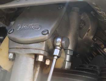 Seperate oilway on 1930 cambox